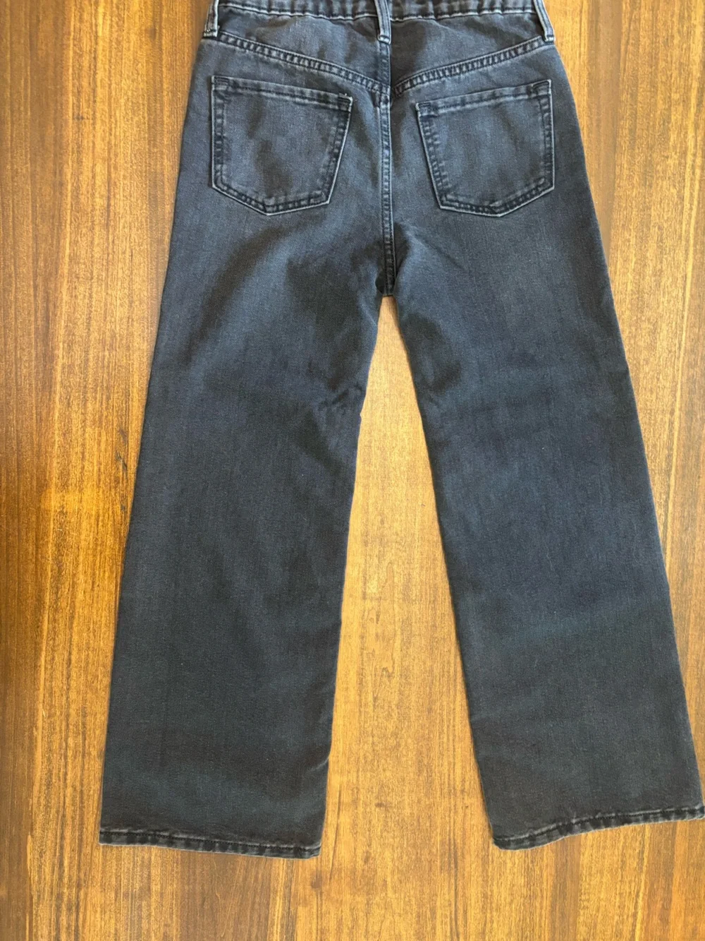 Old Navy Black high rise Wide-Leg girls Jeans